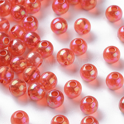 Transparent Acrylic Beads X-MACR-S370-B6mm-712-1