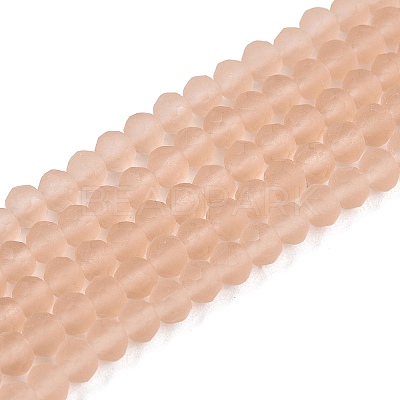 Transparent Glass Beads Strands EGLA-A044-T3mm-MD20-1