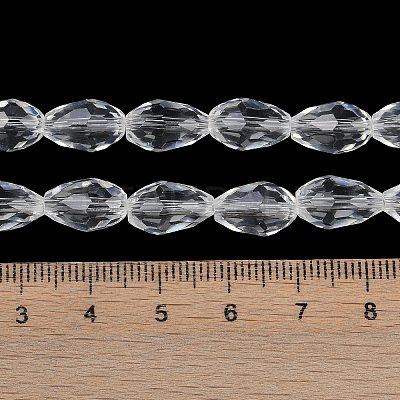 Transparent Glass Beads Strands EGLA-N013-T4mm-D01-1