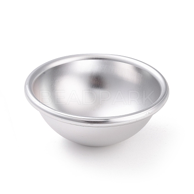 Aluminum Half Sphere Molds AJEW-E048-01P-02-1