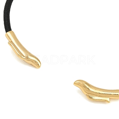 Braided Steel Wire Bangles Making KK-CBA6056-02A-G-1