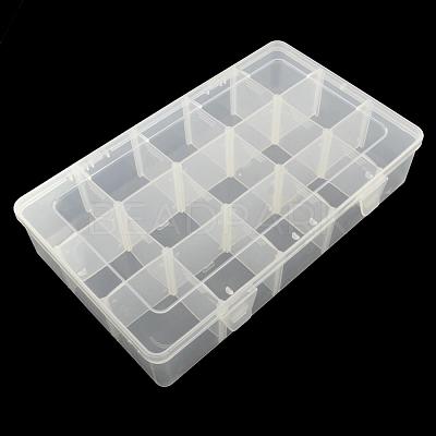 Rectangle Plastic Bead Storage Containers CON-Q024-17-1