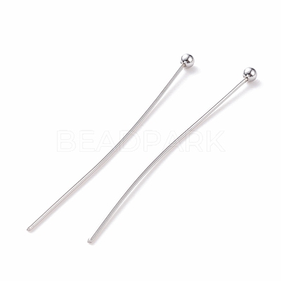 Tarnish Resistant 304 Stainless Steel Ball Head pins STAS-R051-40mm-1