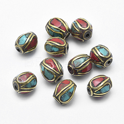 Handmade Indonesia Beads TIBEB-K031-13-1
