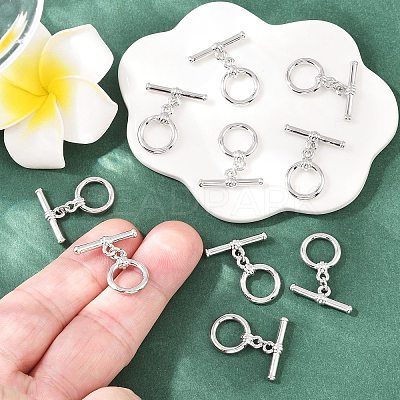 SHEGRACE Brass Toggle Clasps XGR0122P-136P-1