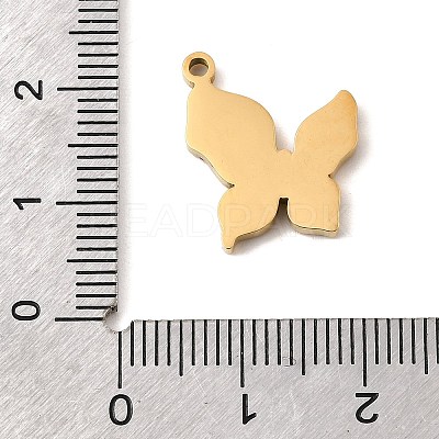 304 Stainless Steel Pendants STAS-K297-07G-1
