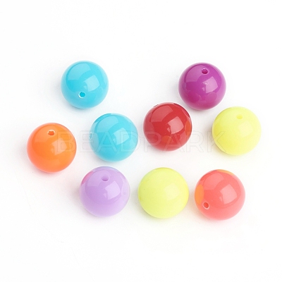 Fluorescence Acrylic Beads MACR-R517-16mm-M-1