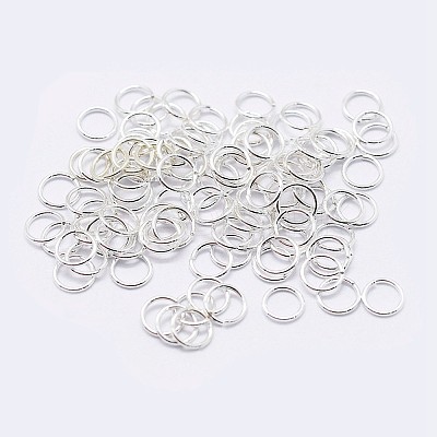 925 Sterling Silver Open Jump Rings LS-STER-F036-02S-0.8x12mm-1