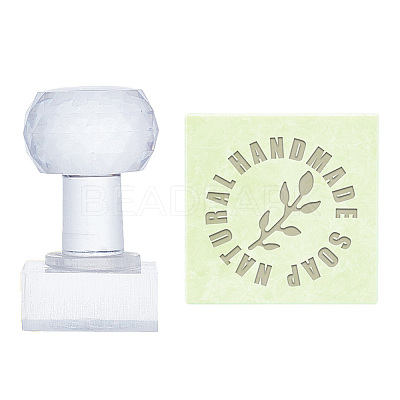 Clear Acrylic Soap Stamps 