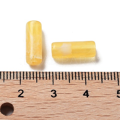 Opaque Acrylic Beads OACR-Q196-03E-1