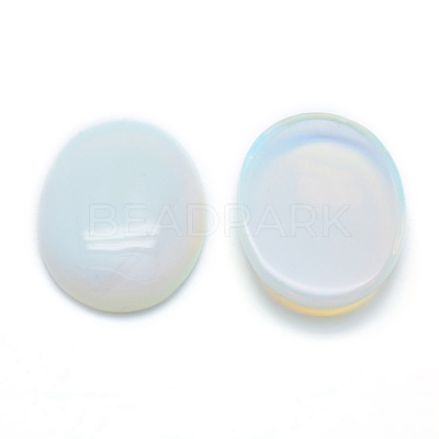 Synthetic Gemstone Cabochons G-P393-I01-1
