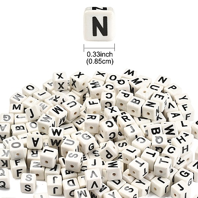 20Pcs Porcelain Beads PORC-FS0001-08Y-1