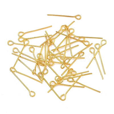 Brass Eye Pin X-EPC1.8cm-G-1