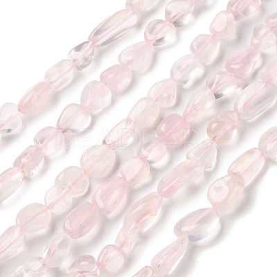 Natural Rose Quartz Beads Strands G-L638-A01-02-1