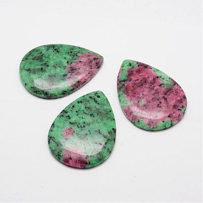 Natural Ruby in Zoisite Pendants G-P155-04P-1