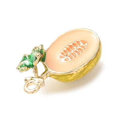 Alloy Enamel Pendants AL-CBA24A7-01G-07-1