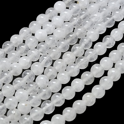 Natural Malaysia Jade Beads Strands G-L645-B01-6mm-01-1