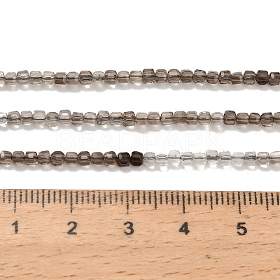 Natural Smoky Quartz Beads Strands G-L634-D09-2.5x2.5mm-1