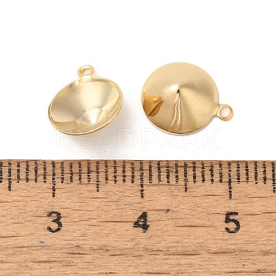 Ion Plating(IP) 304 Stainless Steel Pendant Pointed Back Rhinestone Settings STAS-U025-05B-G-1