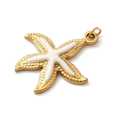 304 Stainless Steel Enamel Pendants STAS-B093-33G-07-1