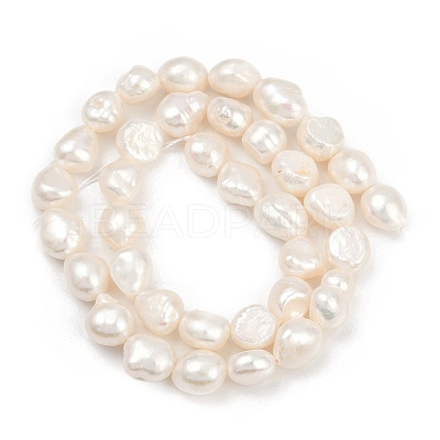 Natural Cultured Freshwater Pearl Beads Strands PEAR-P064-20K-03A-1