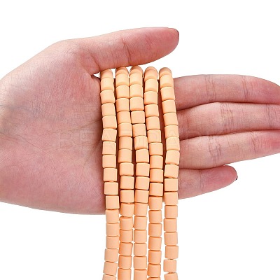 Handmade Polymer Clay Bead Strands X-CLAY-ZX006-01-136-1