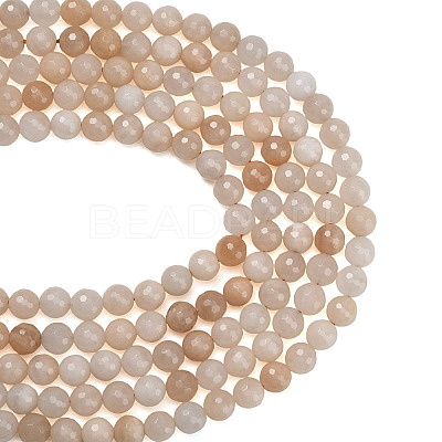 Natural Pink Aventurine Beads Strands G-C280-B05-10mm-1