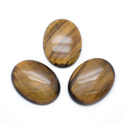 Natural Tiger Eye Cabochons LS-G-P393-I11-1