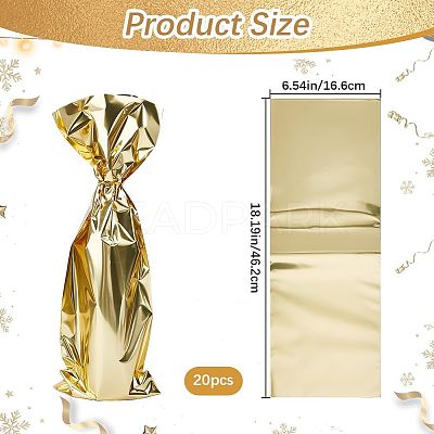 20Pcs Plasstic Package Bags ABAG-BBC0001-26B-1
