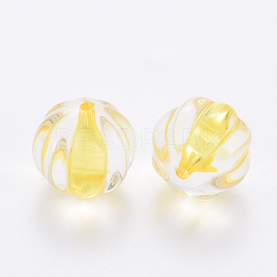 Transparent Acrylic Beads TACR-S154-19A-81-1