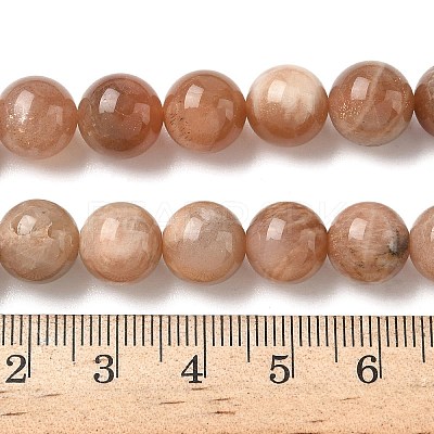 Round Natural Multi-Moonstone Beads Strands LS-G-I176-09-10mm-02-1