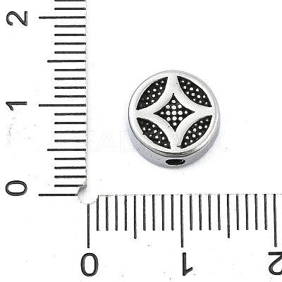 304 Stainless Steel Beads STAS-H219-06AS-1