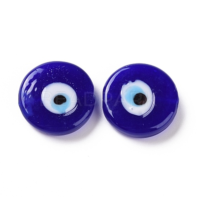 Handmade Evil Eye Lampwork Beads LAMP-E026-01C-1