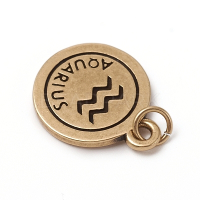 Brass Pendants KK-I668-01AB-04-1