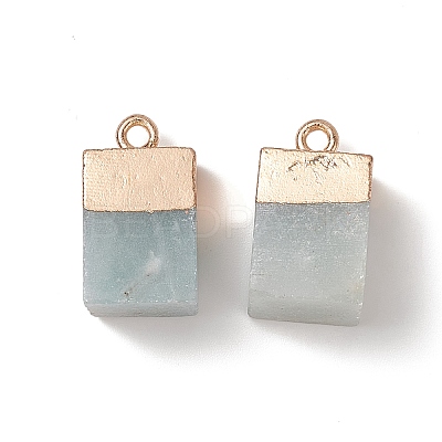 Natural Amazonite Pendants G-Q998-035E-1