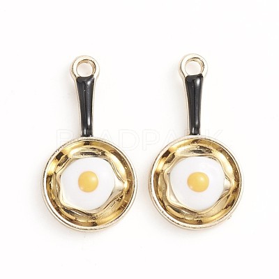 Alloy Enamel Pendants ENAM-TAC0001-14B-1