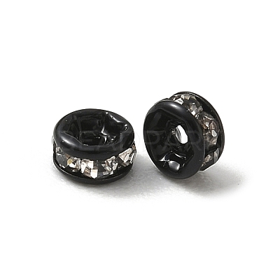 304 Stainless Steel Rhinestone Beads RB-CBAF591-01B-EB-1