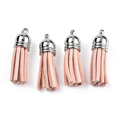 Faux Suede Tassel Pendant Decorations X-FIND-R095-014P-1