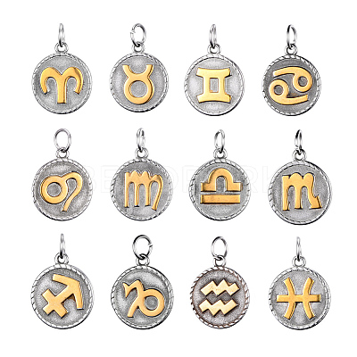 316 Surgical Stainless Steel Pendants STAS-S045-40-1