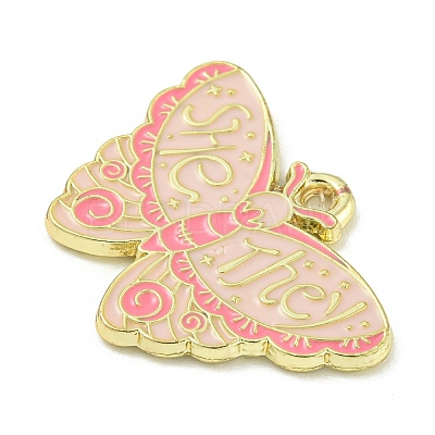 Alloy Enamel Pendants ENAM-I060-04A-1