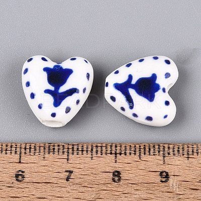 Handmade Porcelain Beads PORC-Q005-10A-1
