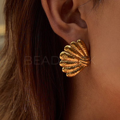 304 Stainless Steel Stud Earrings for Women XO6251-1