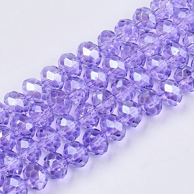 Baking Paint Glass Beads Strands EGLA-Q120-A-A01-1