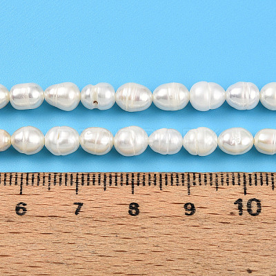 Natural Cultured Freshwater Pearl Beads Strands PEAR-N012-05Y-1