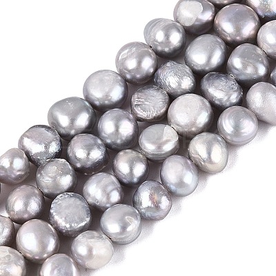 Natural Cultured Freshwater Pearl Beads Strands PEAR-N014-06C-01-1