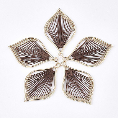 Cotton Thread Woven Pendants FIND-S306-03B-1