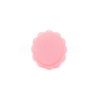 Opaque Embossed Printed Acrylic Pendants MACR-CJC0003-10B-1