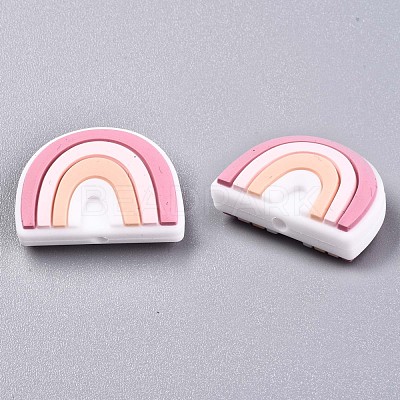 Food Grade Eco-Friendly Silicone Focal Beads SIL-N002-09E-1