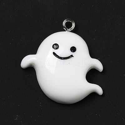Halloween Opaque Resin Pendants RESI-D055-104P-1