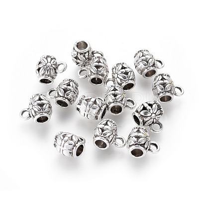 Charm Carrier Tibetan Silver Hangers X-AB647Y-NF-1